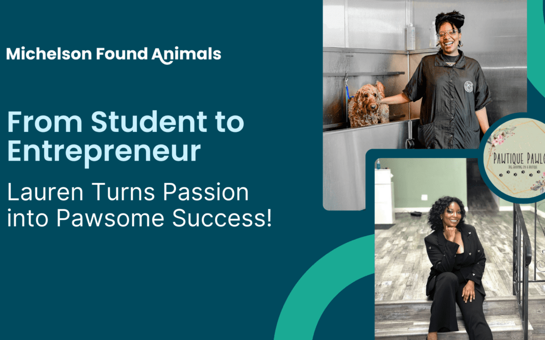 From Student to Entrepreneur: Lauren Turns Passion into Pawsome Success!